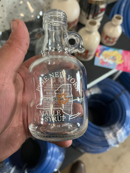 NYS Glass Maple Syrup Bottle